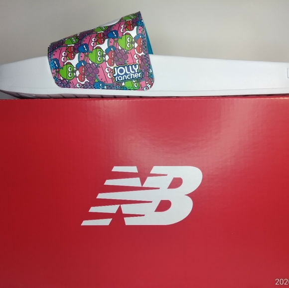 New Balance / Jolly Rancher collab slides size 13 - Picture 4 of 5